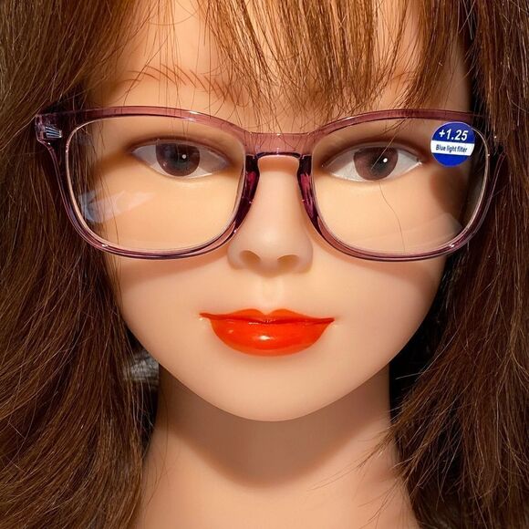 Elyse Eyewear Accessories - 1477 Colette 1.25 Raspberry Reading Glasses Soft Butterfly Readers NWT